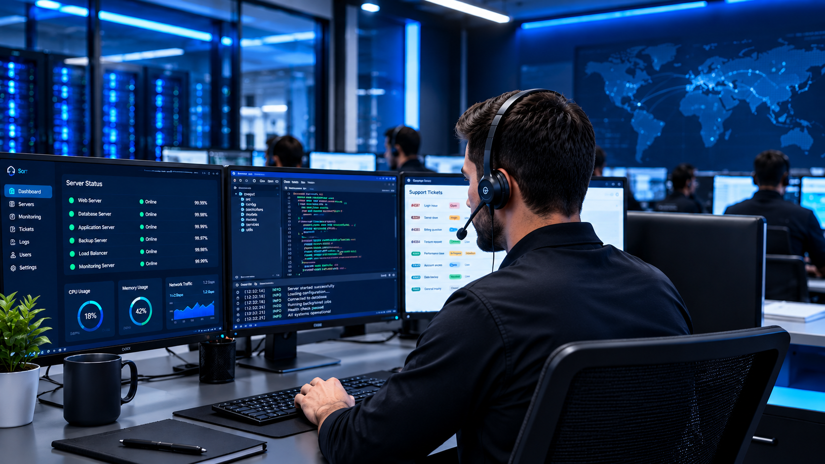Vertex Core technical support operations